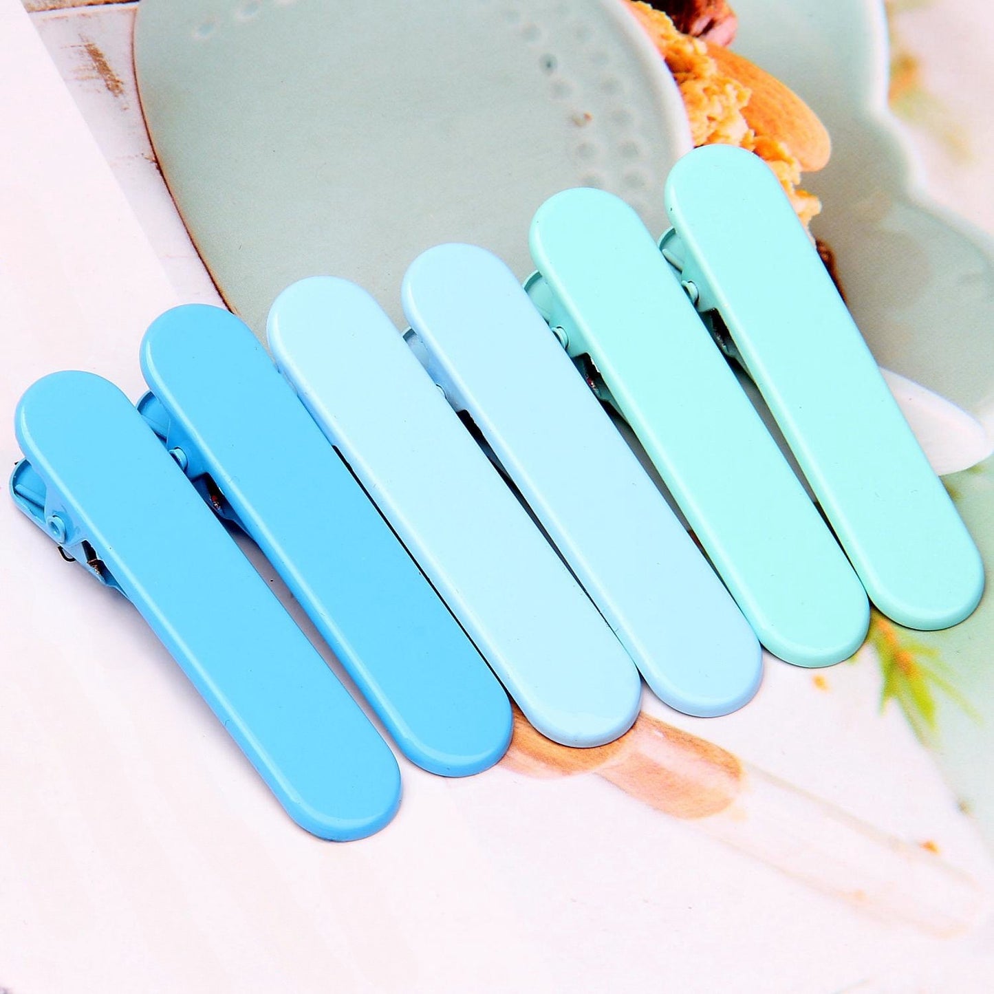 New！Hair Clips Diy Base Macaron Color