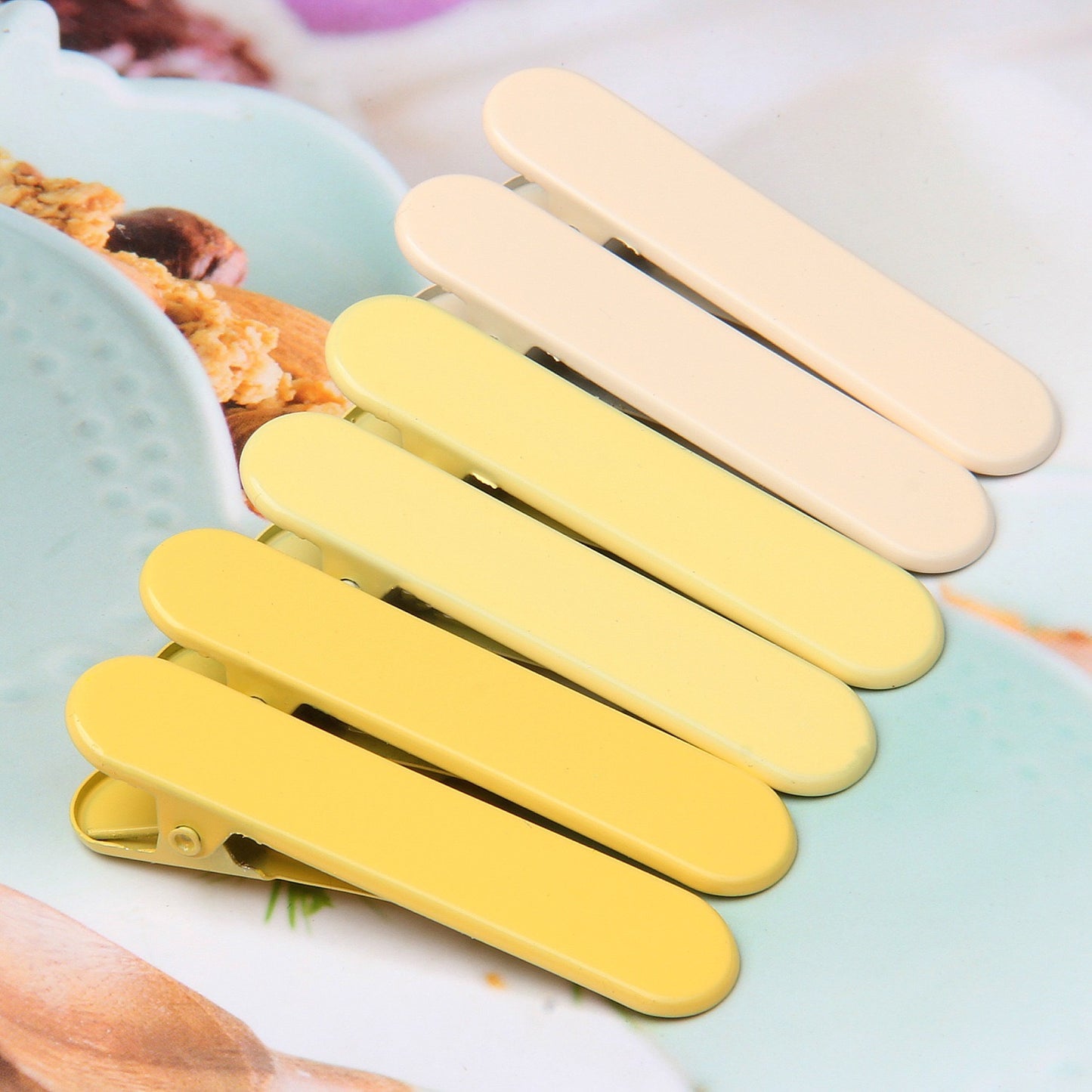 New！Hair Clips Diy Base Macaron Color