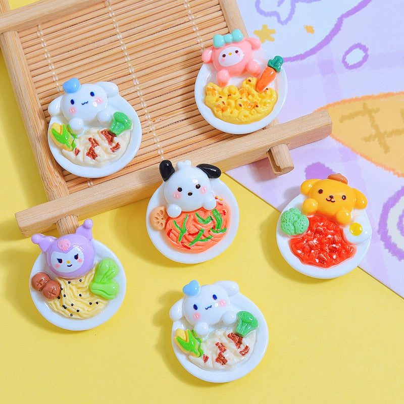 Plato de comida Sanrio para manualidades 