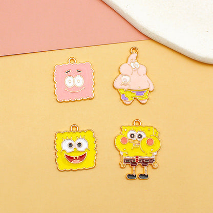 SpongeBob &Patrick Alloy Charms