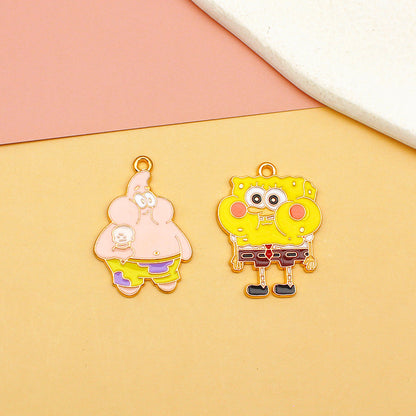 SpongeBob &Patrick Alloy Charms