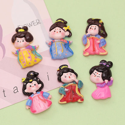 Tang Dynasty Cute Girls Charms