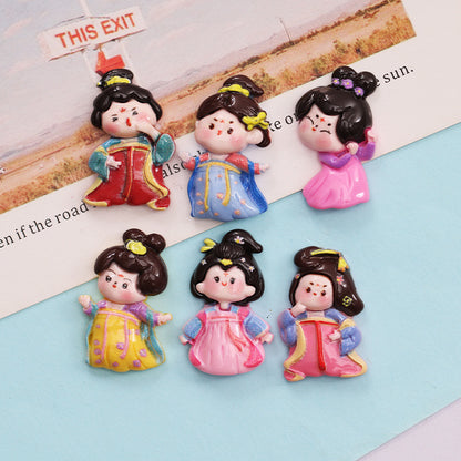 Tang Dynasty Cute Girls Charms