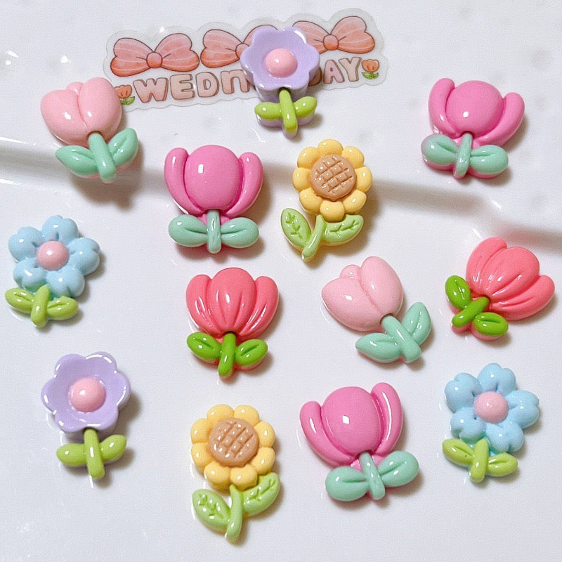 Flower Charms