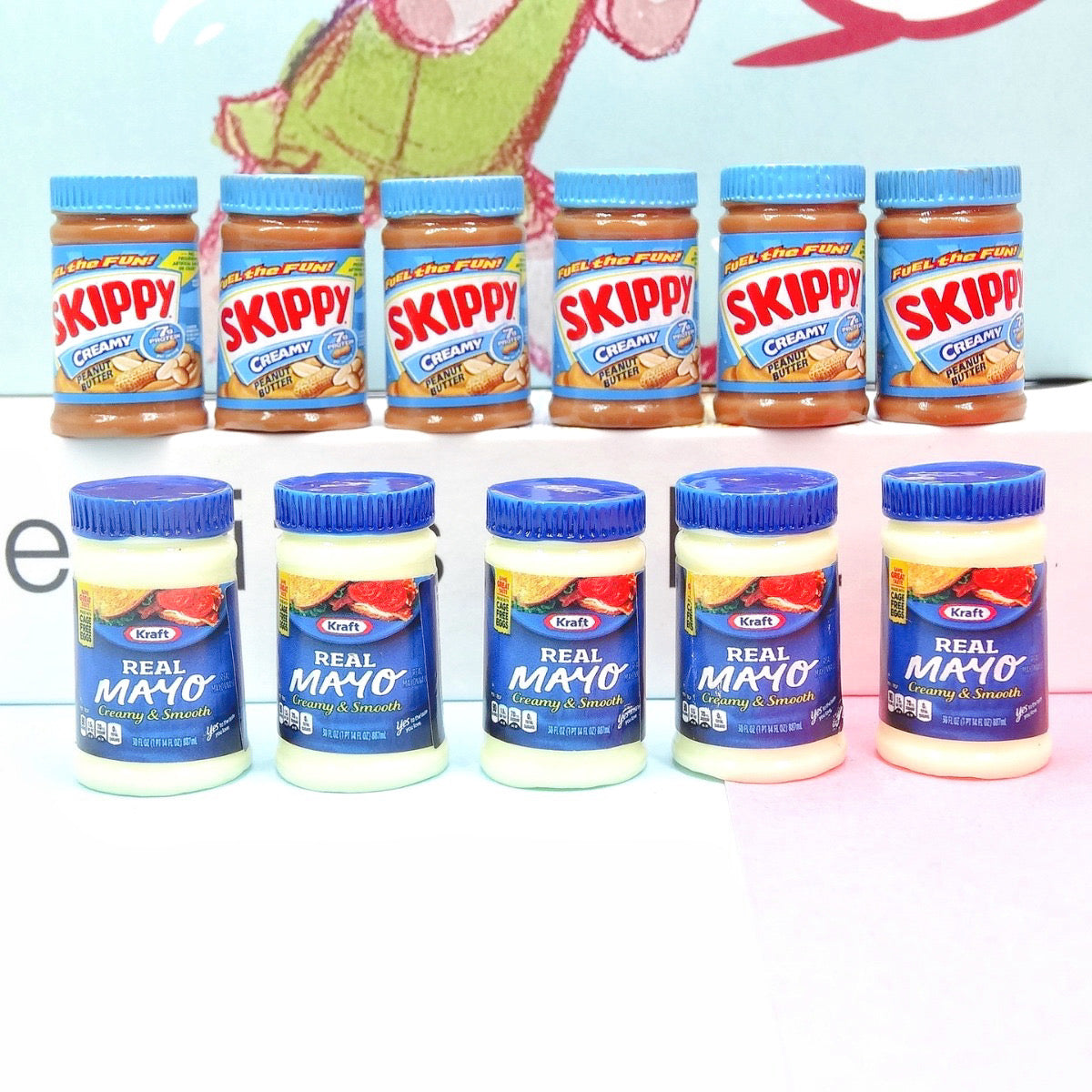 Skippy & Kraft Food Charms