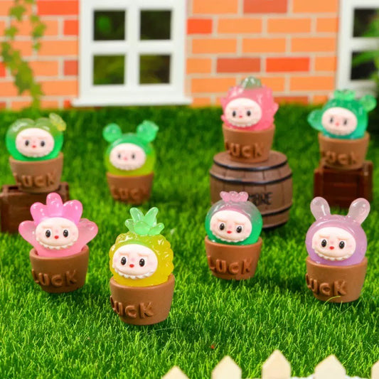 Luminous Labubu Bonsai Charms