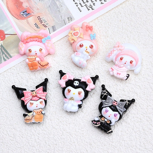 Kuromi & Melody Good Friend Charms