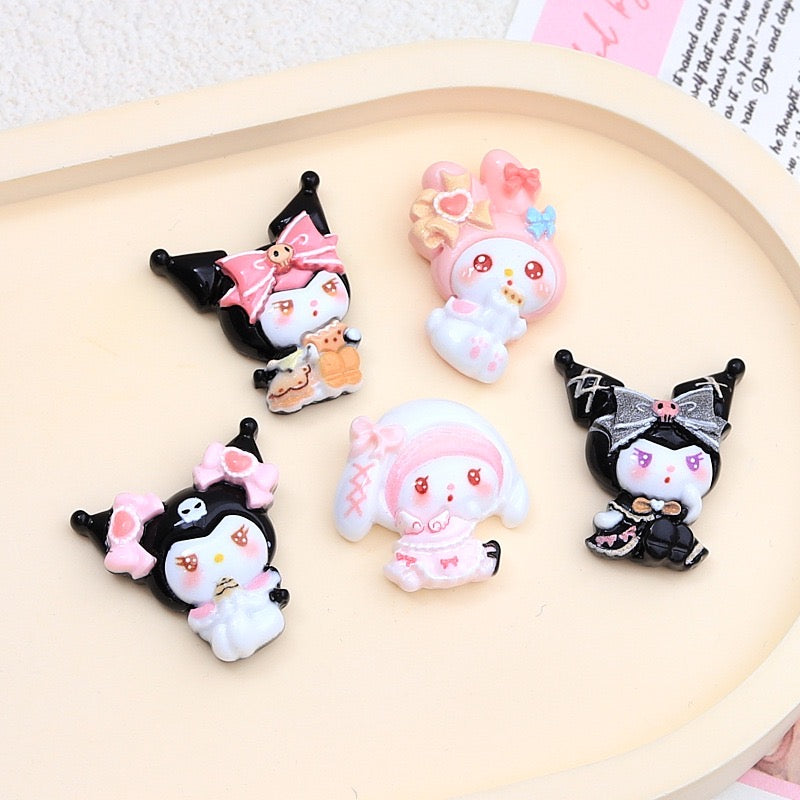 Kuromi & Melody Good Friend Charms