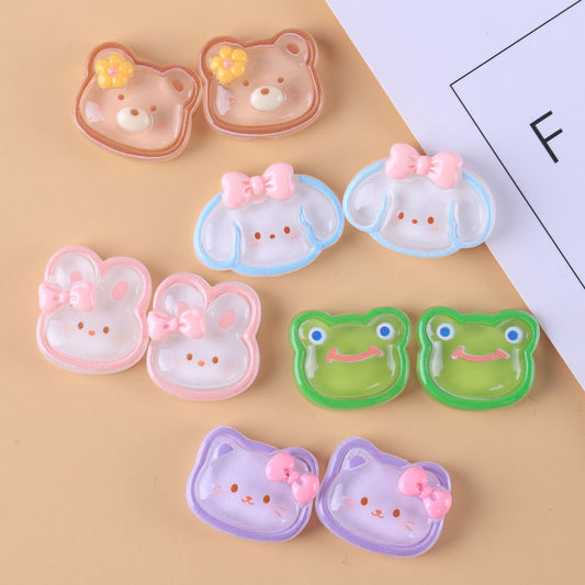 Mini Transparent Animal Charms