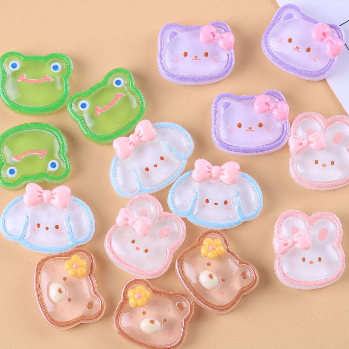 Mini Transparent Animal Charms