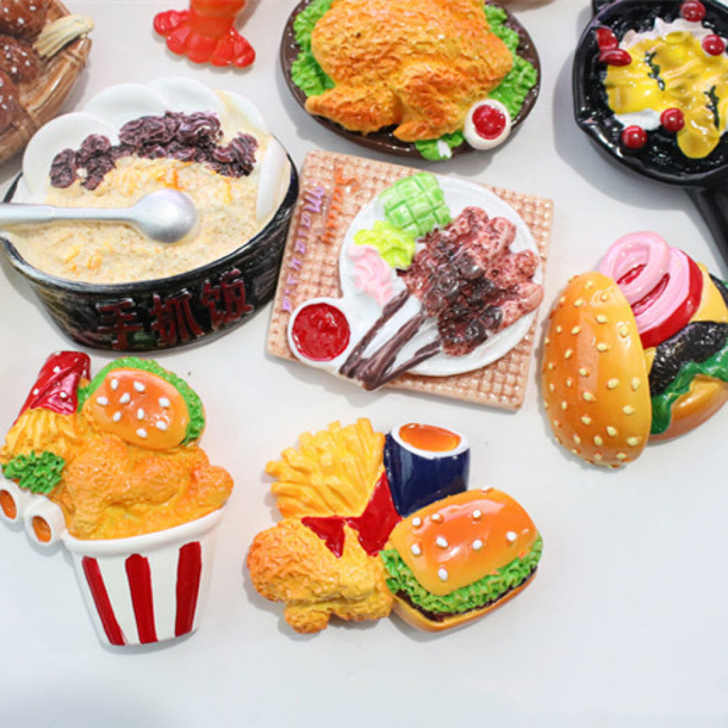 Large Food Lobster Fries Hamburger Charms