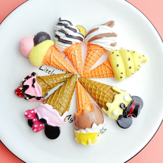 Large Ice-cream Cone Charms