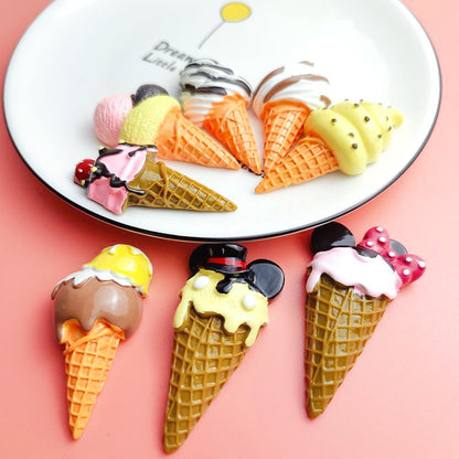 Large Ice-cream Cone Charms