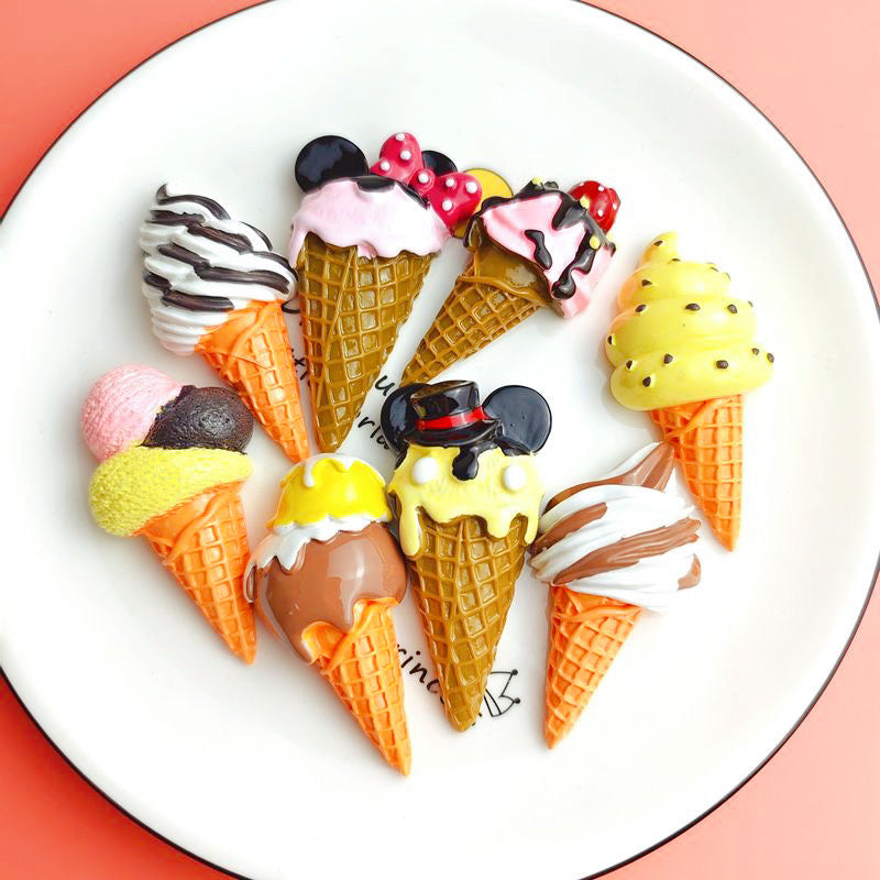 Large Ice-cream Cone Charms