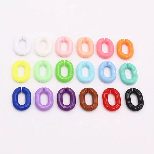 Acrylic Oval Shape Chain Diy Accessories