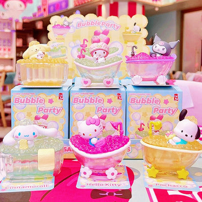 FIESTA DE BURBUJAS DE CAJA CIEGA DE SANRIO