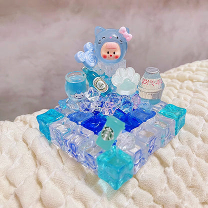 Luminous Ice Cube For Diy Craft