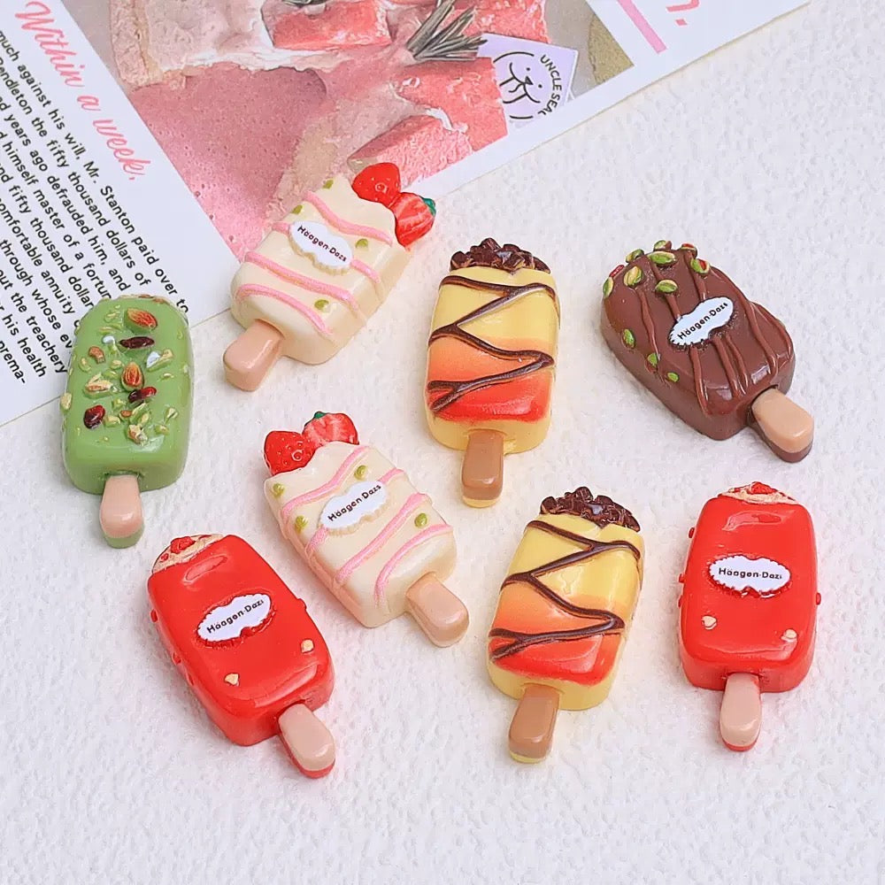 Fruit Nuts Popsicle Charm