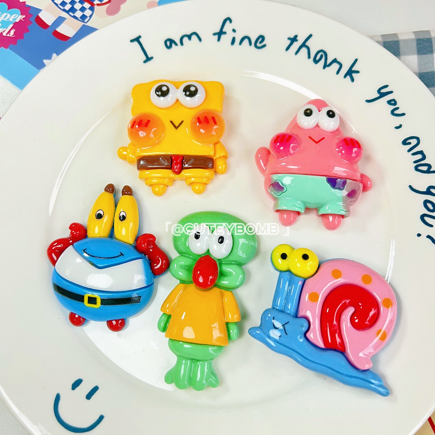 SPONGEBOB FRIDGE MAGNET