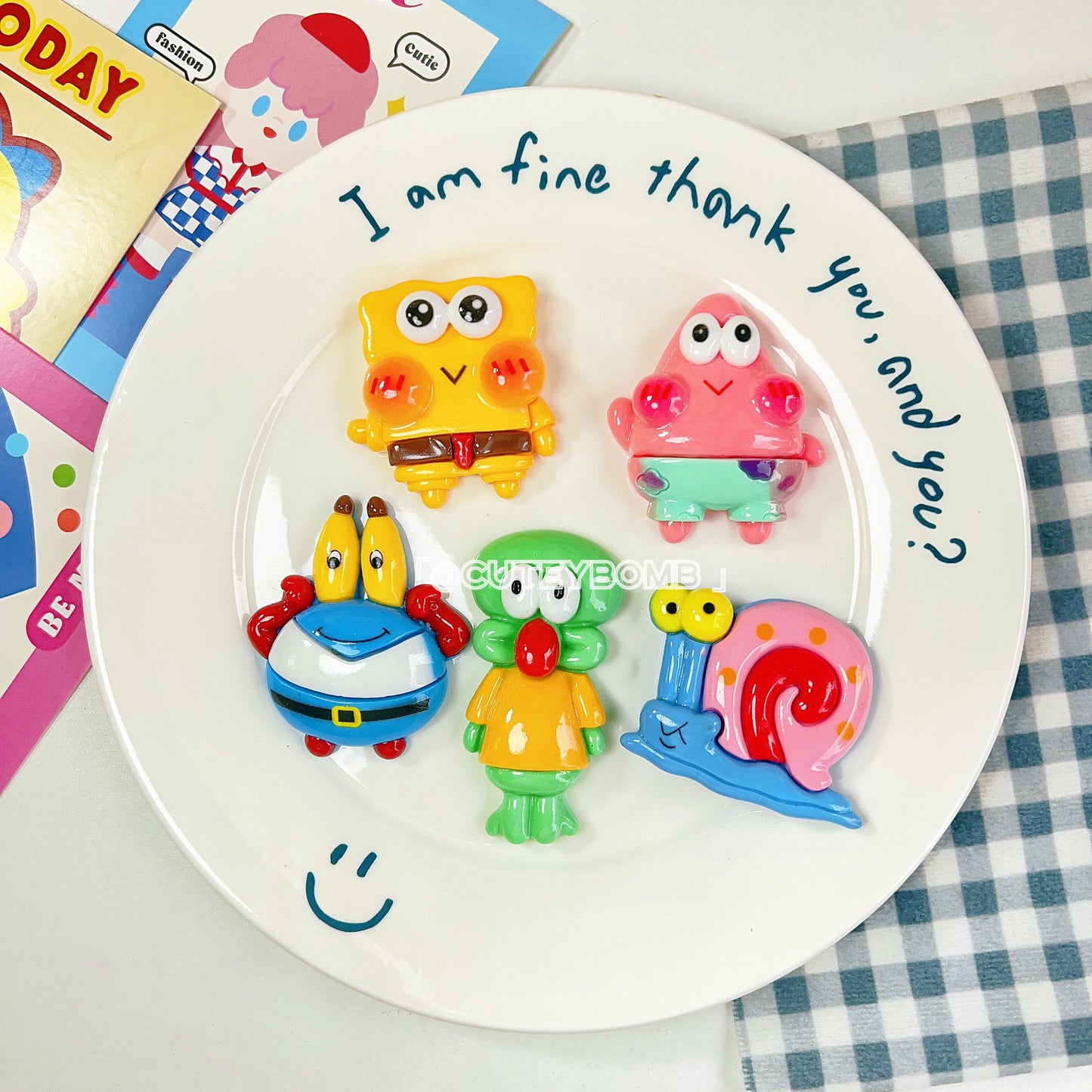 SPONGEBOB FRIDGE MAGNET