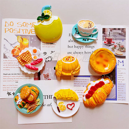 Large Size Food Charms Mixed For Diy Craft