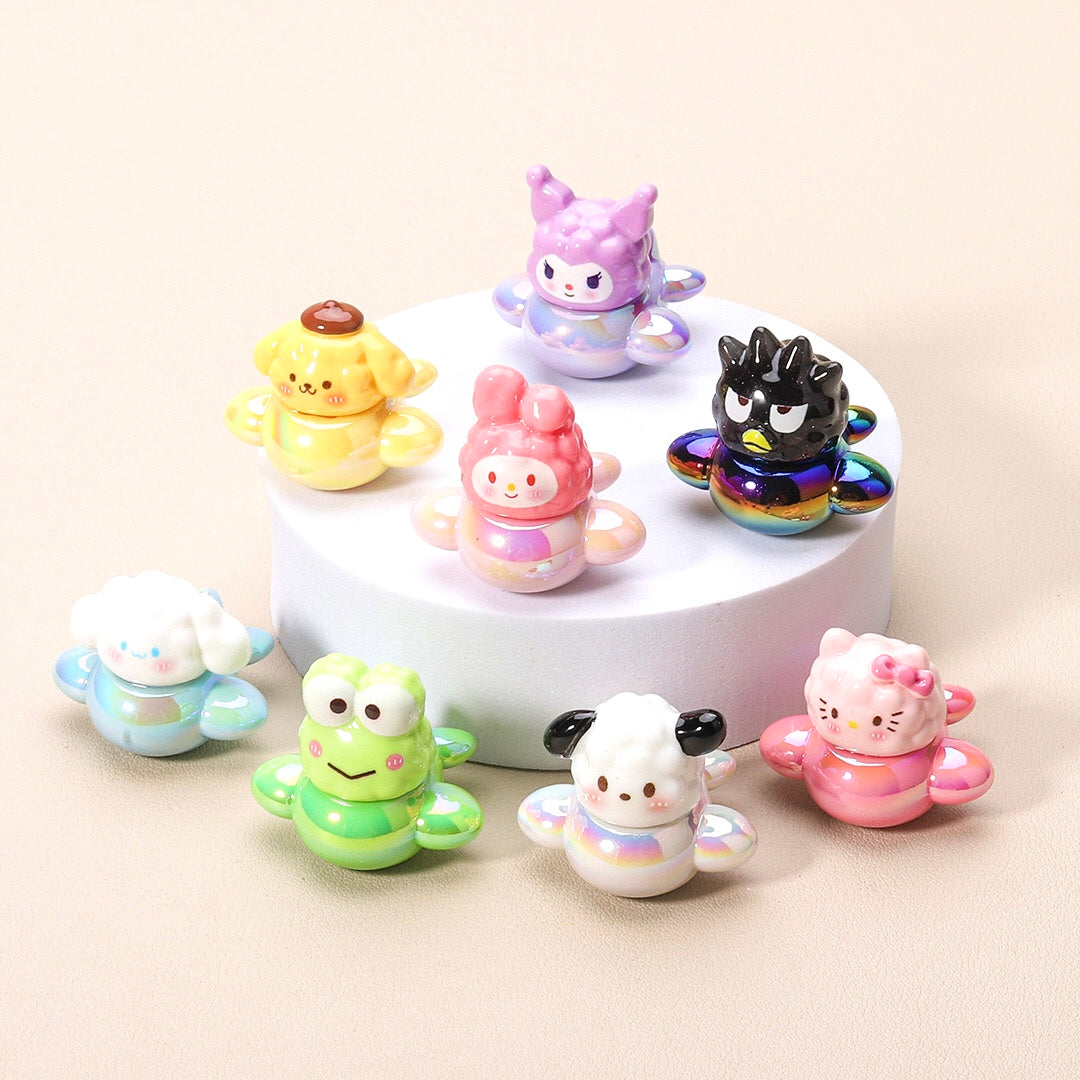 3D Sanrio Plane Toy Figurine