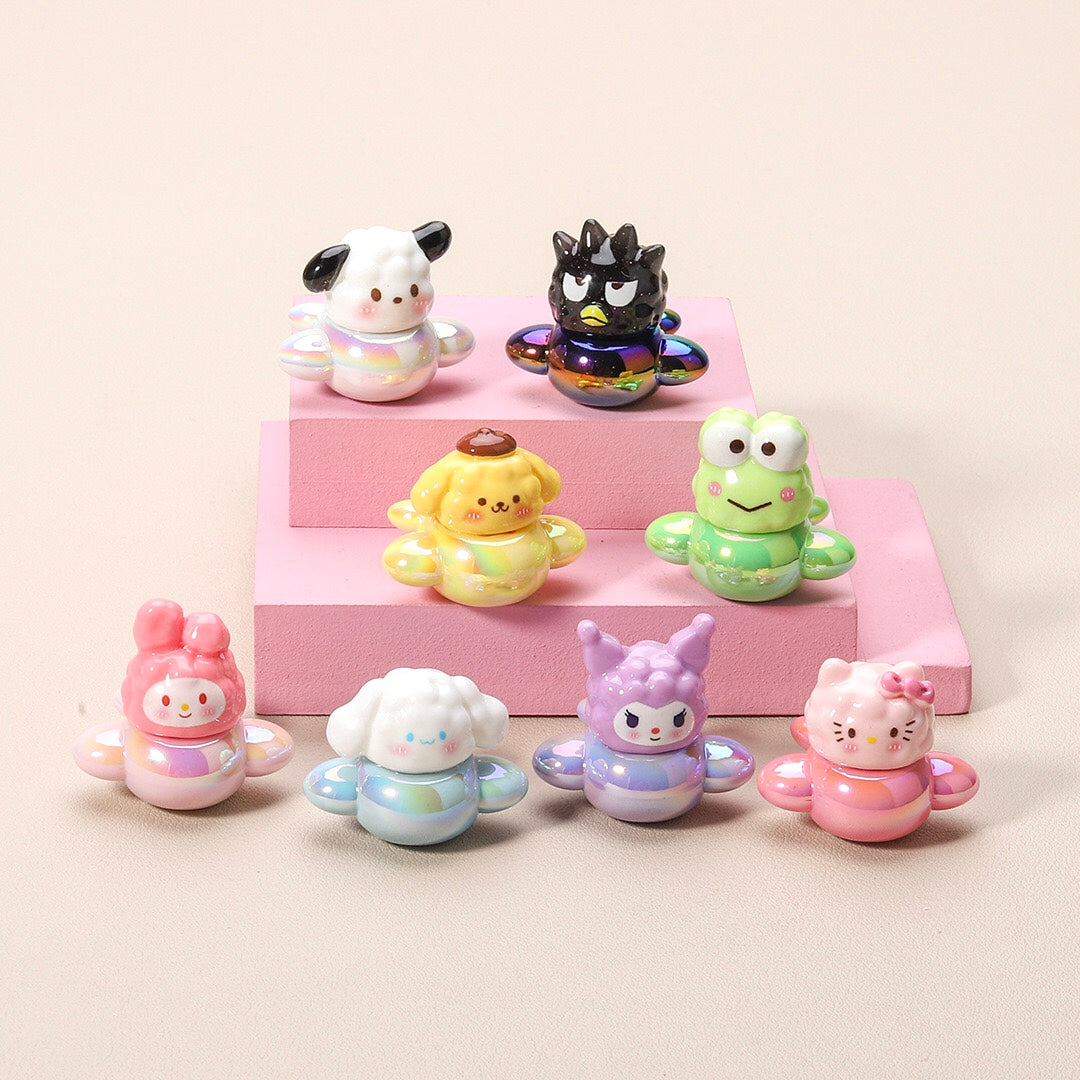 3D Sanrio Plane Toy Figurine