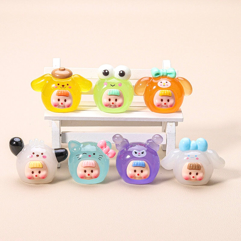 3D Sanrio Luminous Toy Figurine