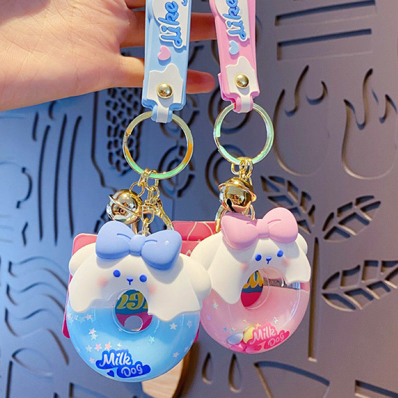 SANRIO DOUGHNUT KEYCHAIN