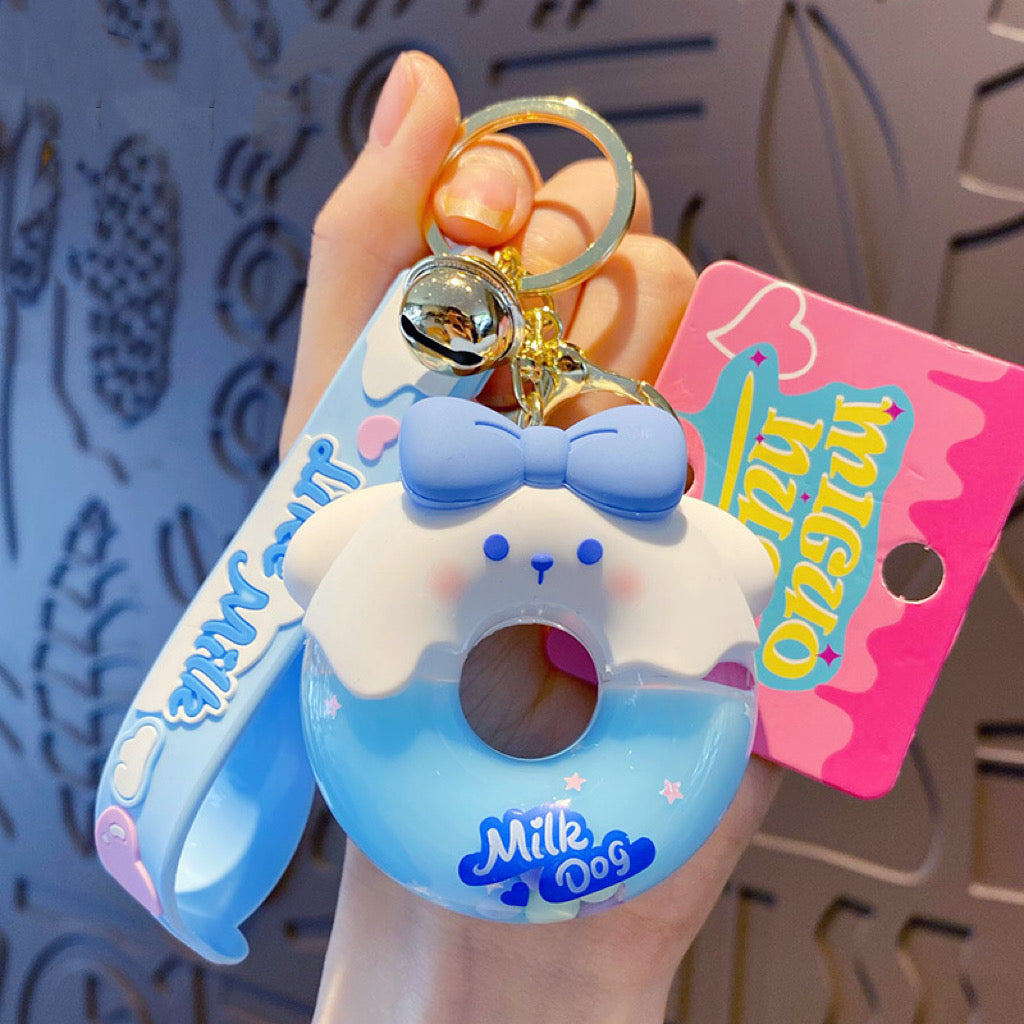 SANRIO DOUGHNUT KEYCHAIN