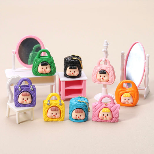 3D Cartoon Bag Toy Figurine