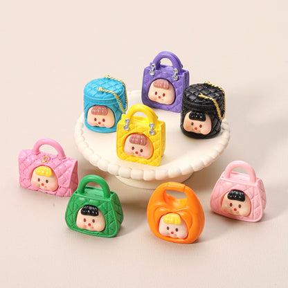 3D Cartoon Bag Toy Figurine