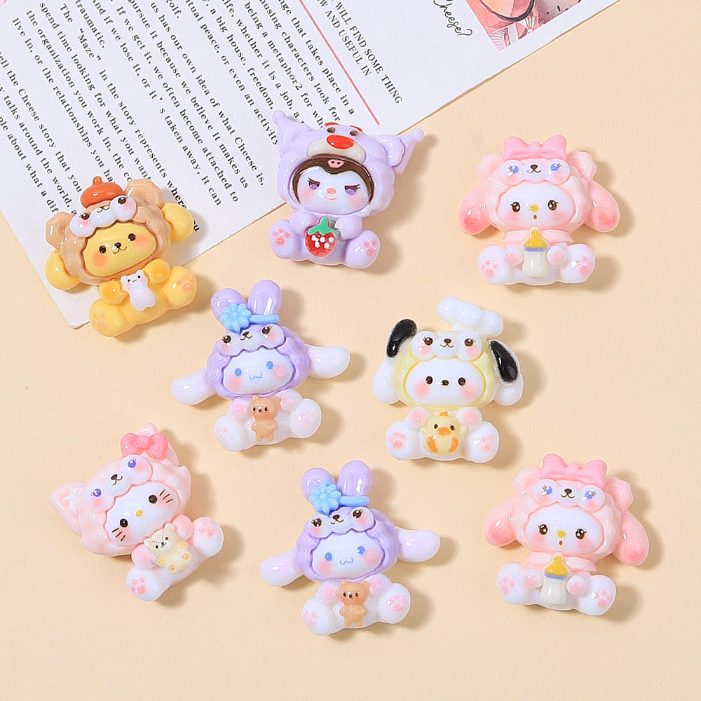 Sanrio Costume Play Charms