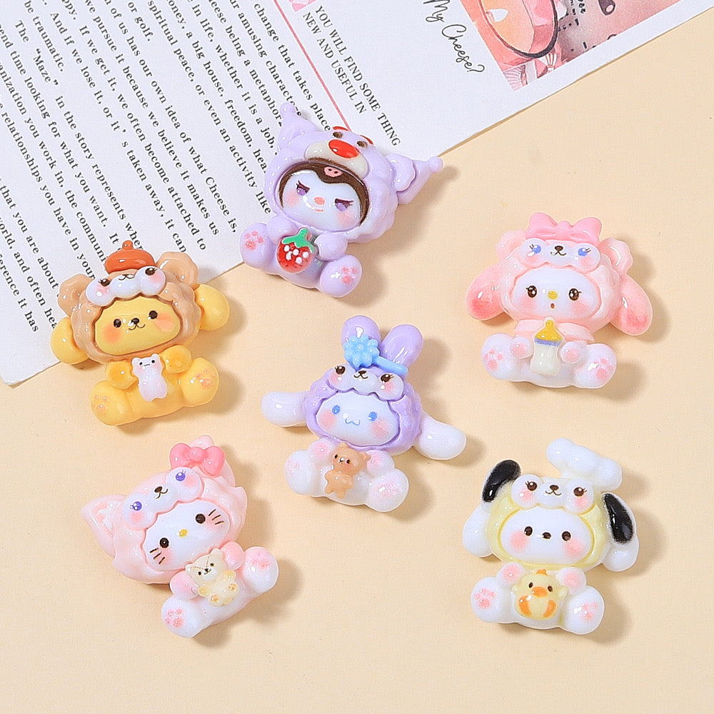 Sanrio Costume Play Charms