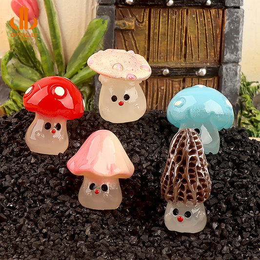 Luminous Mushroom Charms