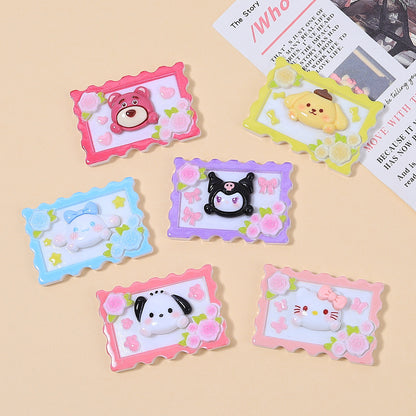 Sanrio Flowers Stamp Charms