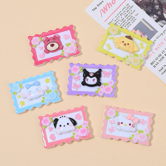 Sanrio Flowers Stamp Charms