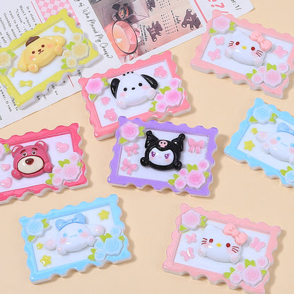 Sanrio Flowers Stamp Charms