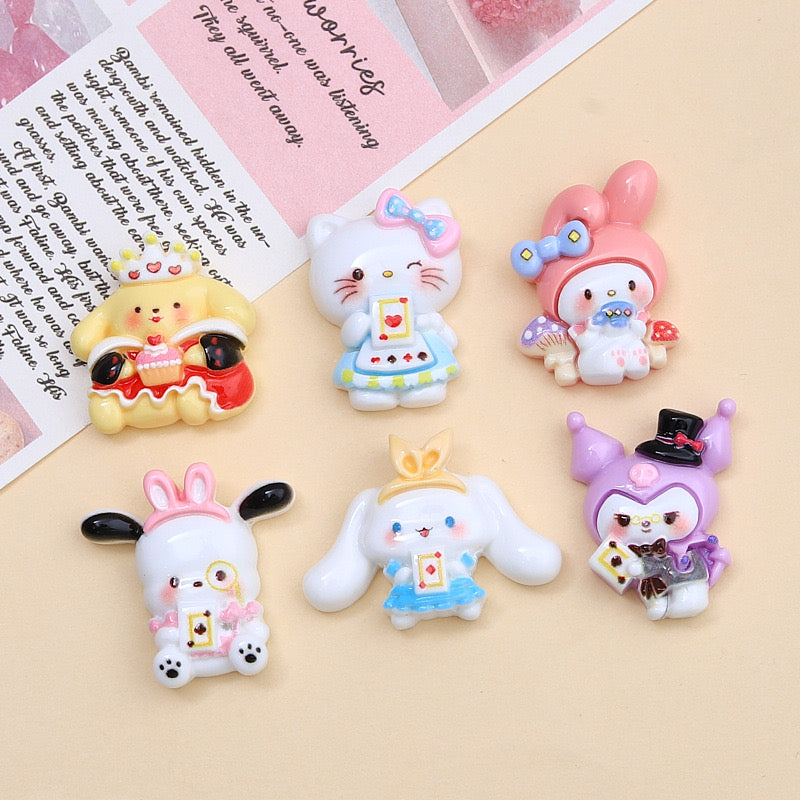 Sanrio Poker Magician Charms