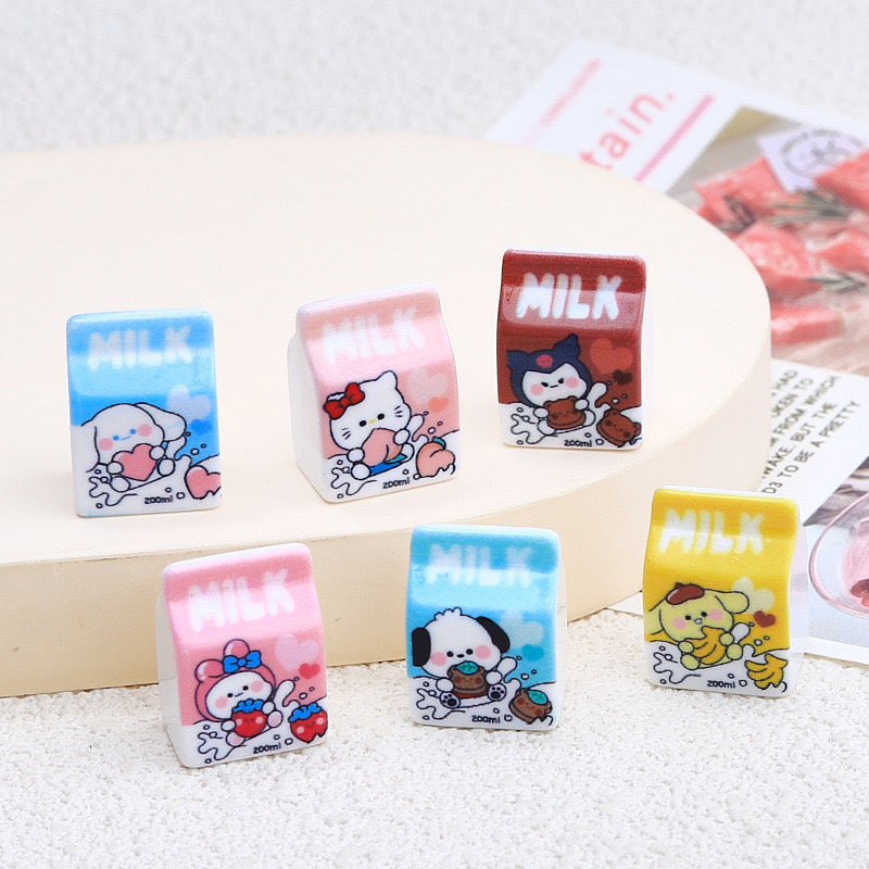 Mini Snario Milk Carton Charms