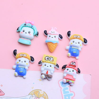 Pochacco Costume Charms