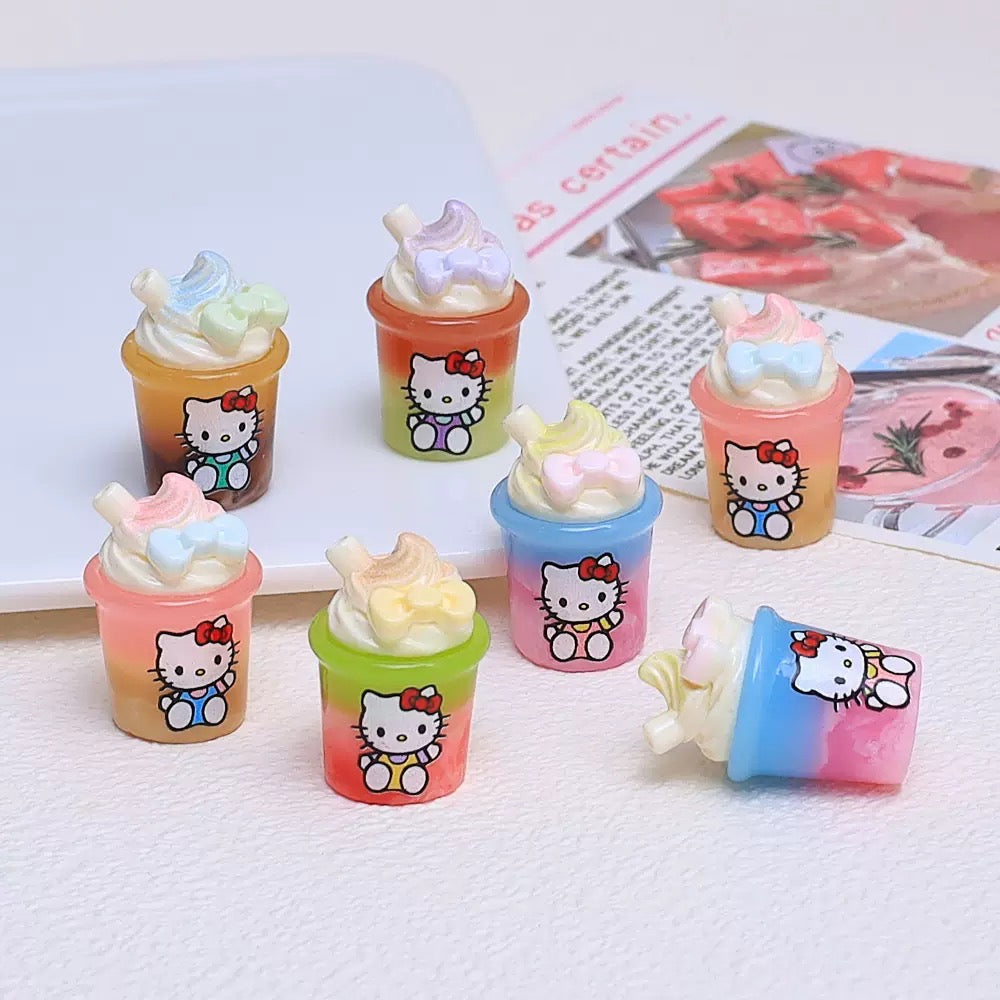 Hello Kitty Ice Cream Cup Charm