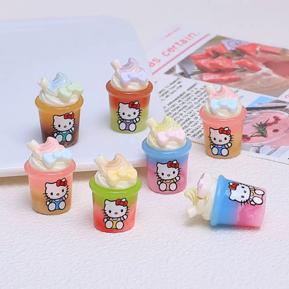 Hello Kitty Ice Cream Cup Charm