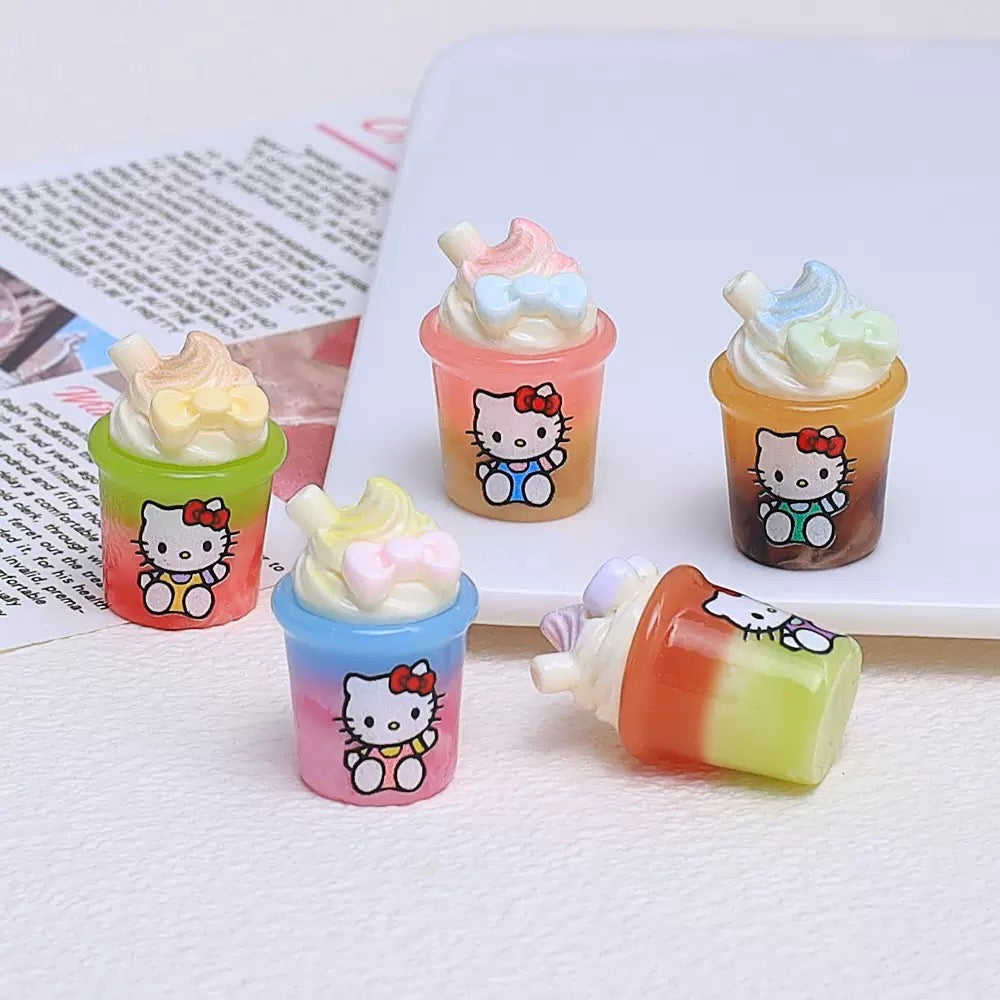 Hello Kitty Ice Cream Cup Charm