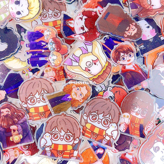 Harry Potter Double Side Transparent Acrylic