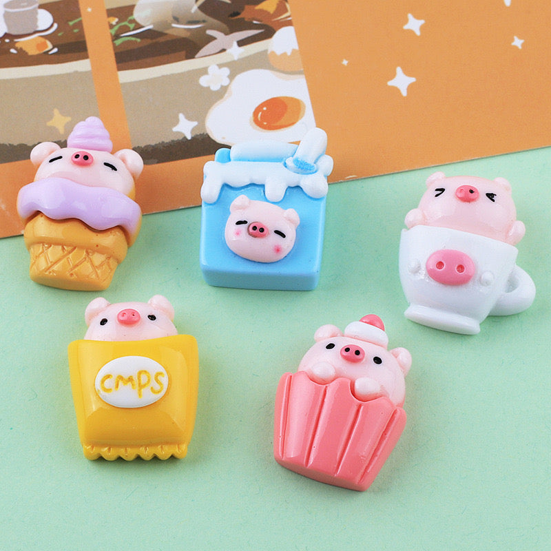 Piggy Snack Charms