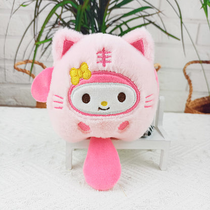 CARTOON PLUSH KEYCHAIN