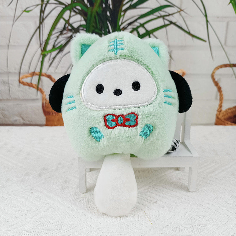 CARTOON PLUSH KEYCHAIN