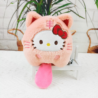 CARTOON PLUSH KEYCHAIN