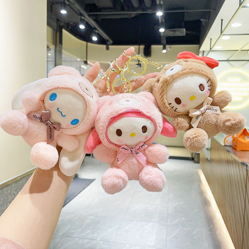 SANRIO PLUSH KEYCHAIN